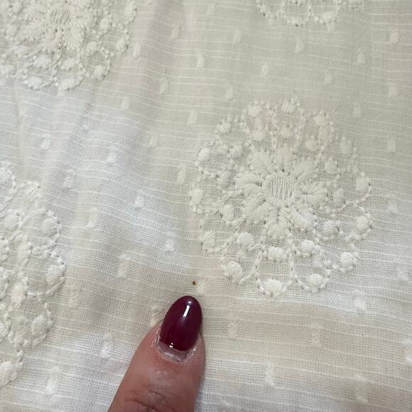 Sundance Catalog Hermoza Susanna Cinched Eyelet Maxi Dress Medium $138 NWT - Picture 11 of 11